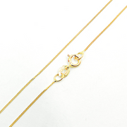 14K Solid Gold Cable Chain